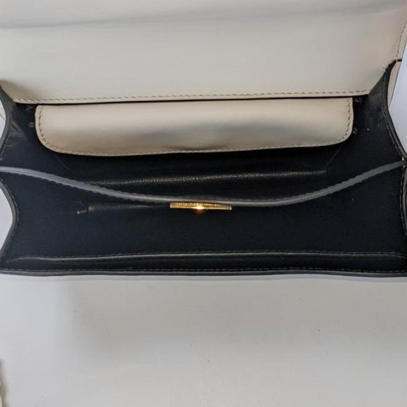 SOLD Prada Cahier Medium White Leather Cross Body Bag - Picture 4 of 8